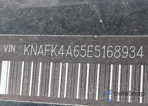 2014 Kia Forte Lx from USA, damaged, VIN KNAFK4A65E5168934